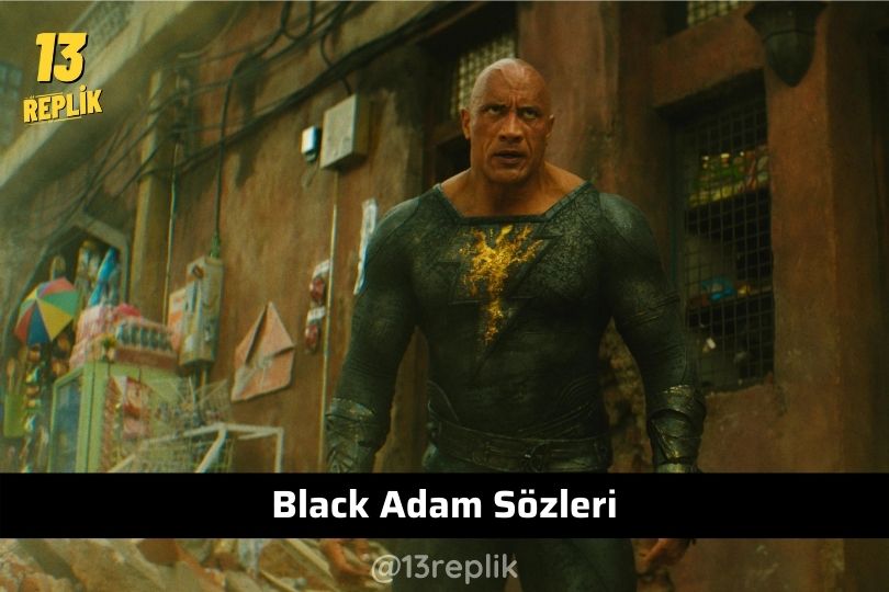 Black Adam Replikleri